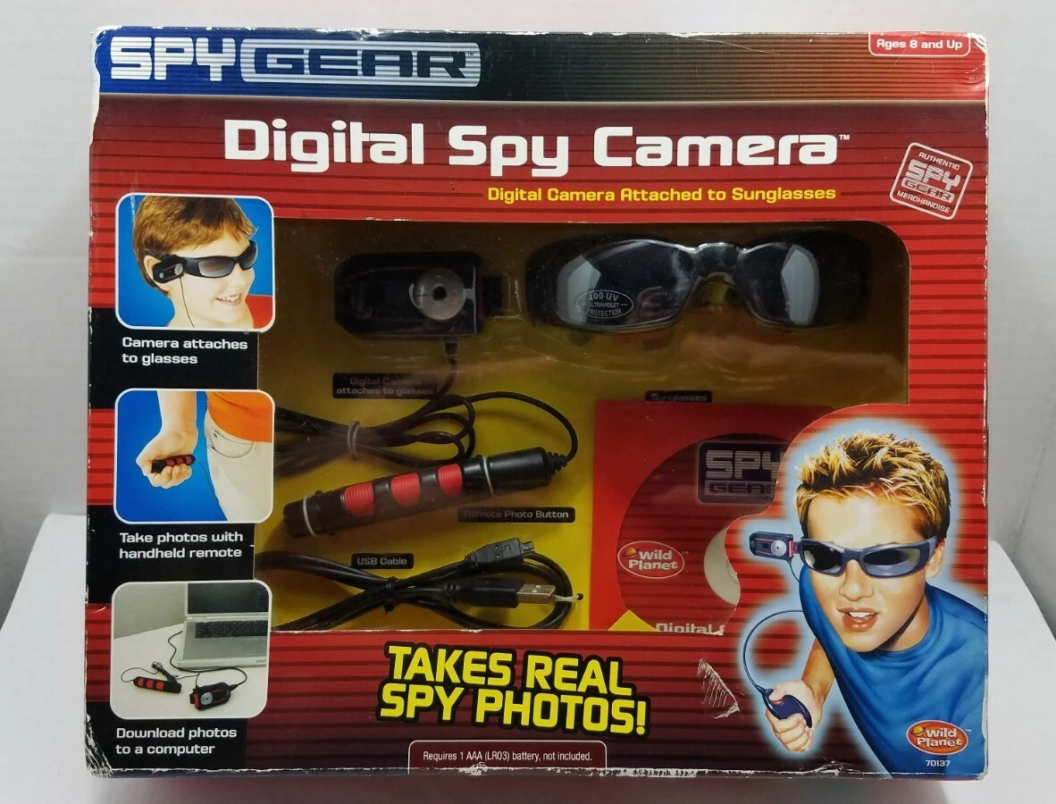 Spy gear sales camera glasses