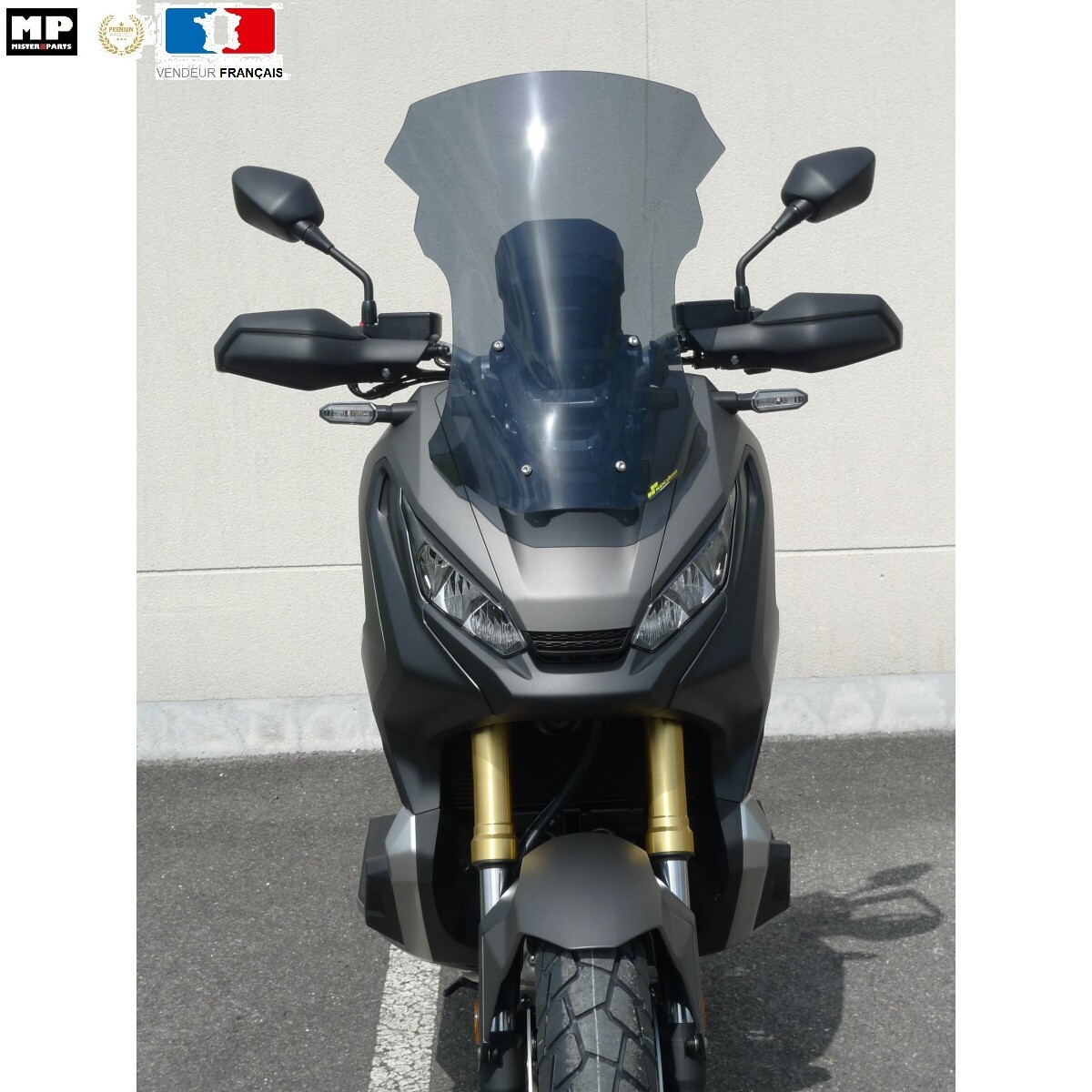 Bulle Haute Protection HONDA X-ADV 750 D de 56 cm réduisant les turbulences