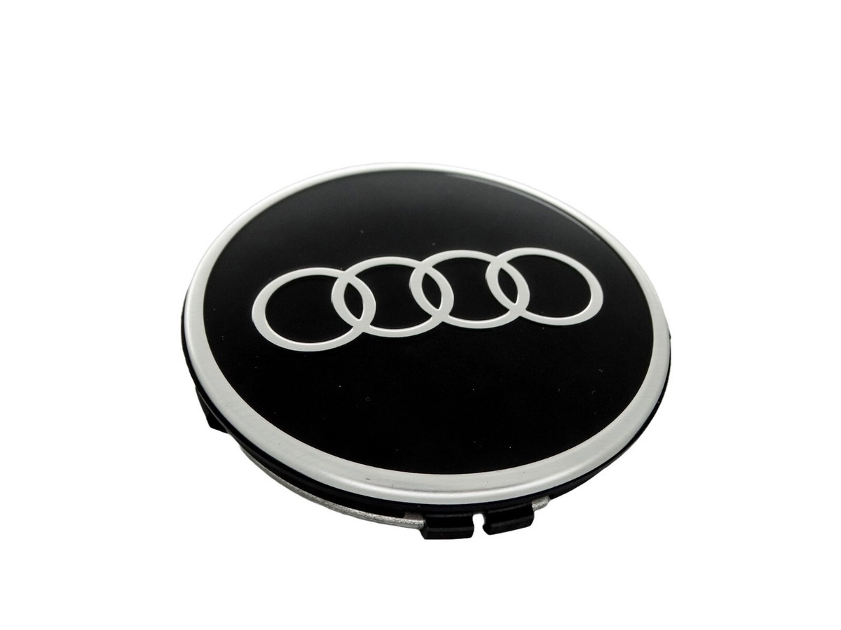4x Original Audi Nabenabdeckung Nabendeckel 81A601170 Schwarz 81A601170A Neu