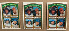 Click to enlarge 1971 N.L. Pitching Leaders (Fergie Jenkins / Steve Carlton / Al Downing / Tom Seaver)