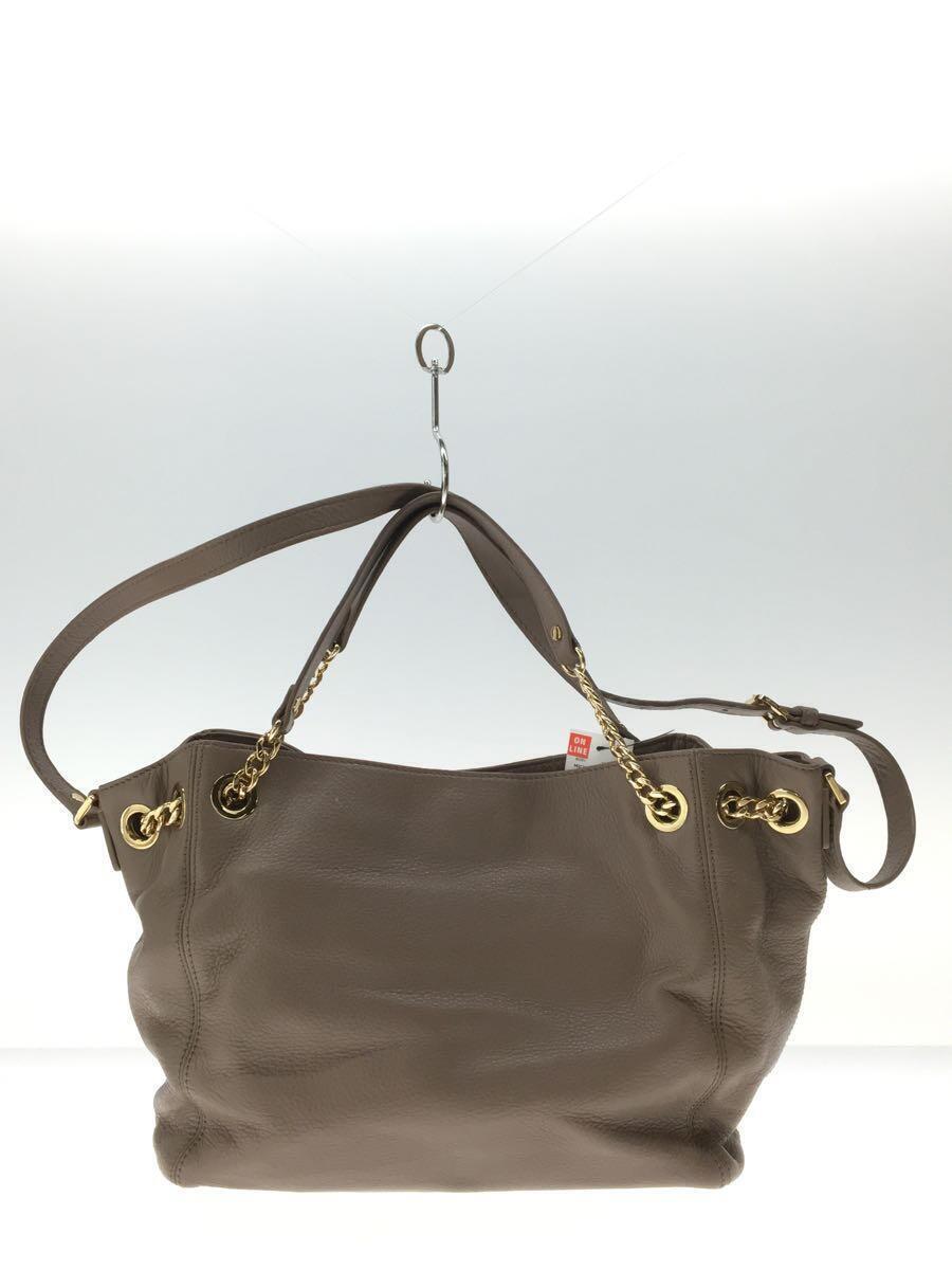 MICHAEL KORS shoulder bag/leather/BRW/30S11JSE2L | eBay