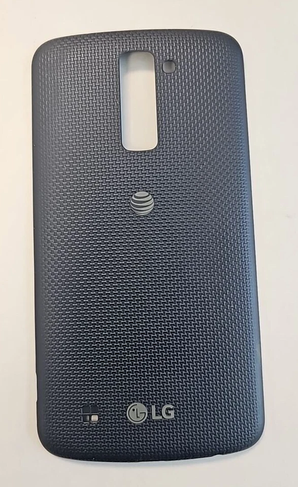 Funda trasera puerta batería azul para LG K8 K10 2016 Escape 3 K350 K430 Cricket Foto 2 de 4