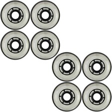 Inline Skate Wheel Choice Clear 71mm Set of Eight