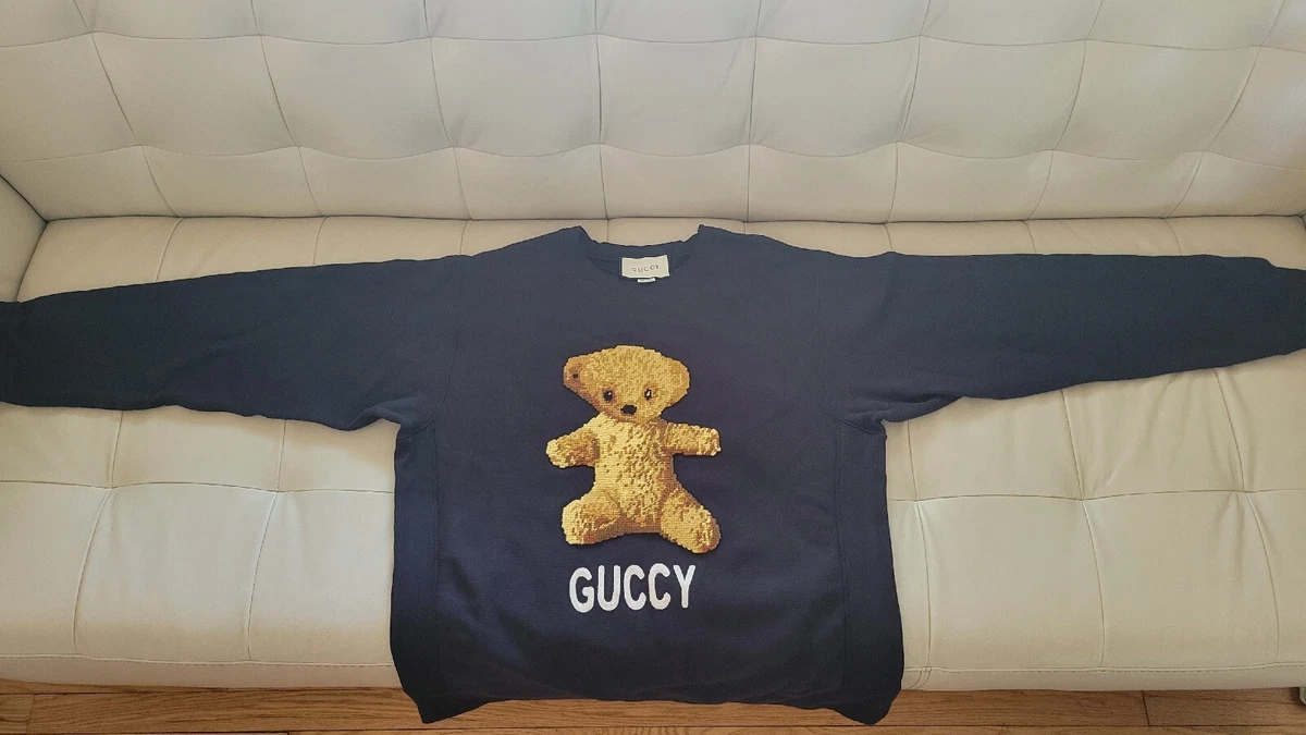 Gucci Guccy Teddy Bear Sweatshirt