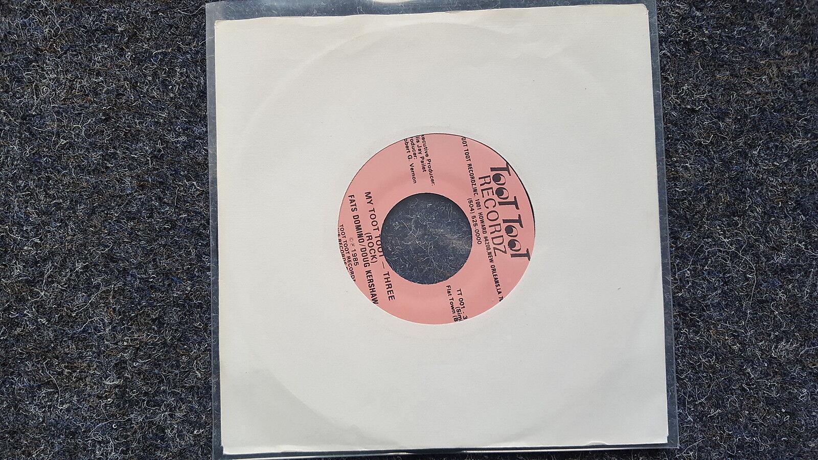 7"" Single Vinyl Fats Domino/ Doug Kershaw - My toot toot