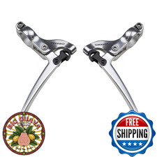 Tektro FL750 Brake Lever Silver Pair for 22.2mm Handlebars