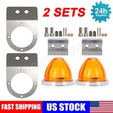 2 Sets Watermelon Led Light Under Glow Frame Bracket Mount & LED Light & Clamp