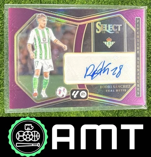Rodri Sanchez Auto 2023-24 Panini Select La Liga 19/49 Pitchside Purple PS-RS