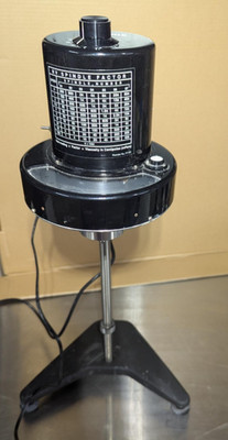 Brookfield RVT viscometer w/ Brookfield Model D, Case & Stand
