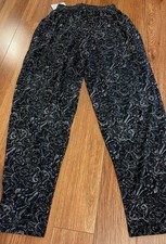 VTG CraZEE WEAR Pants Baggy Parachute MC Hammer 90s Workout Muscle USA Small New