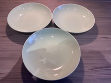 IKEA FÄRGRIK Sage Green Pasta Bowl 20cm Deep Plate Replacement – Choose Qty