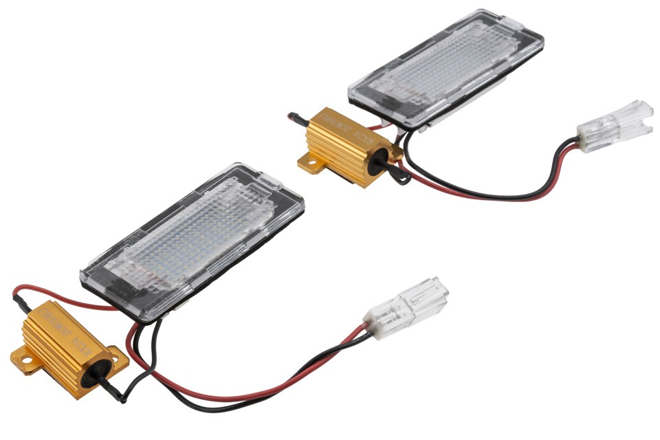 Nty Licence Plate Lights For Rejestracyjnej Vw Polo V Golf Vi - Image 7