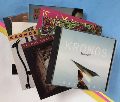 7x KRONOS QUARTET CD Lot ALLE Wie Neu Slipcases Booklets Doppel-CD GUS 9