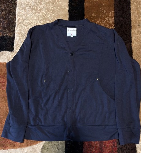 R.E. Clothing Co Tokyo Japan Navy Cardigan Jacket Women's Small