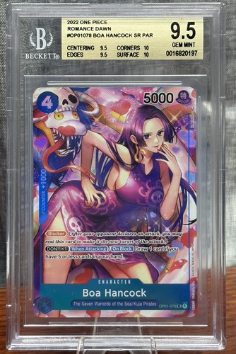 Boa Hancock (Parallel) graded BGS 9.5 for sale on eBay