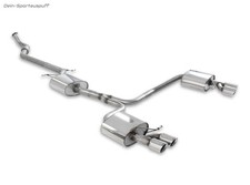 Milltek Komplettanlage Audi A5 B8 Coupe+Cabrio 2.0l TFSI (Autom.) je 2x80mm