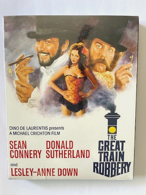 The Great Train Robbery (Blu-ray, 1978) Kino Lorber Sealed w/Slipcover