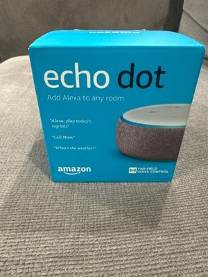 Amazon Echo Dot 3rd Gen Smart Speaker - Heather Gray (D9N29T) for