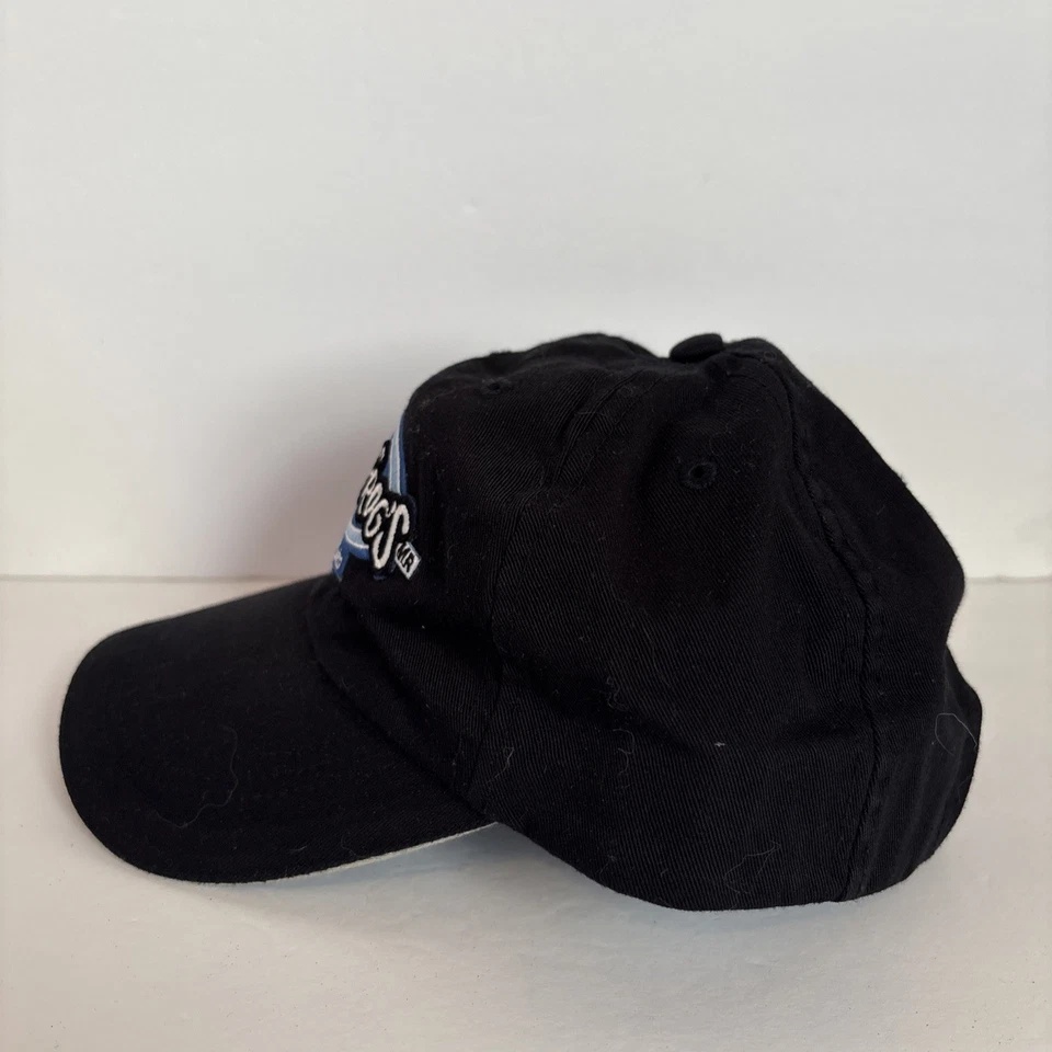 Sombrero Ajustable Negro Bordado Vintage Senor Frogs Cancún México Foto 3 de 4