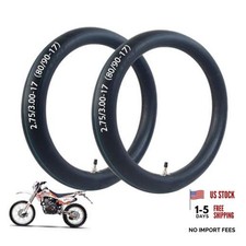 2.75/3.00-17 Heavy Replacement Inner Tube, 80/90-17 2.75/3.00-17 2 Pack 