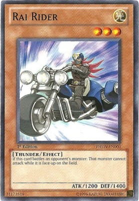 Rai Rider - PHSW-EN003 - Common - 1st Edition - Damaged
