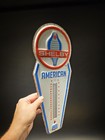 17.5 " Metal Vintage Style Ford Shelby American Thermometer Sign — photo 9