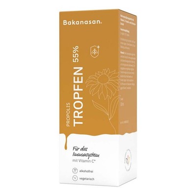 Propolis - Tropfen 55% mit Vitamin C 30ml | BAKANASAN