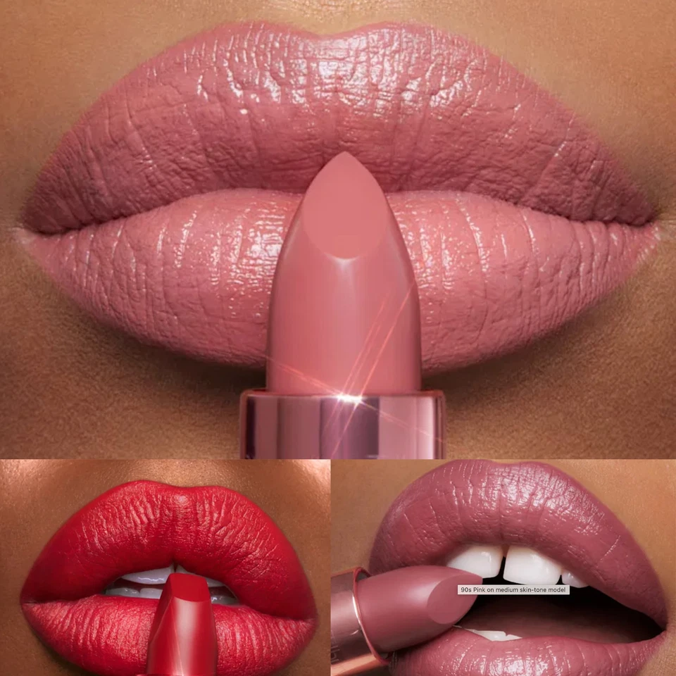 Charlotte Tilbury's Iconic Hollywood Lipstick Trio Set - LIMITED EDITION NEW NIB - Image 4 of 4