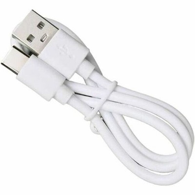 4XEM 4XUSBAUSBC30CMW 1ft USB-A to USB-C Cable 3.0 Charging Sync Cord White