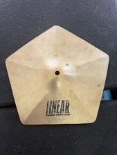Wuhan 13 Inch Linear Crash Effects Cymbal 5 Sided Unique Bronze B20