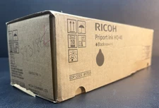Set of 5, New, Genuine OEM, Ricoh HQ-40, 817225, Priport Black Ink, 600ml x 5