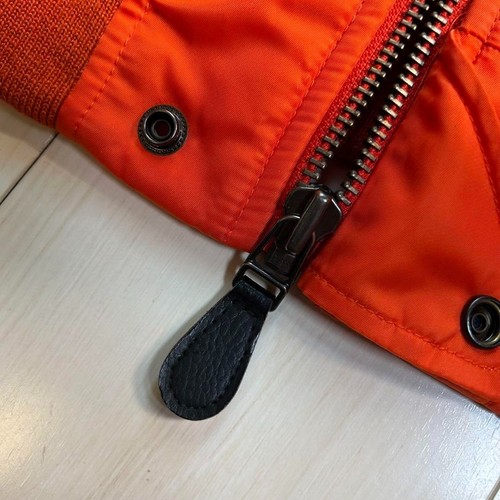 AVIREX MA1 Flight Jacket TOMCAT Orange Nylon Patch Men's XL - Picture 7 of 20