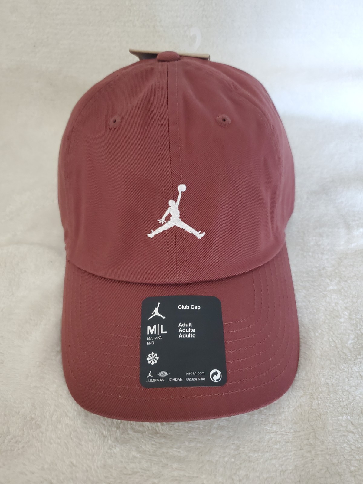 NIKE JORDAN JUMPMAN CLUB CAP CAPPELLO UOMO STRAPBACK DARK PONY NUOVO MEDIO GRANDE