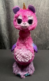 Hatchimals Wow Llalacorn 32 inch Tall Interactive Toy Tested Works