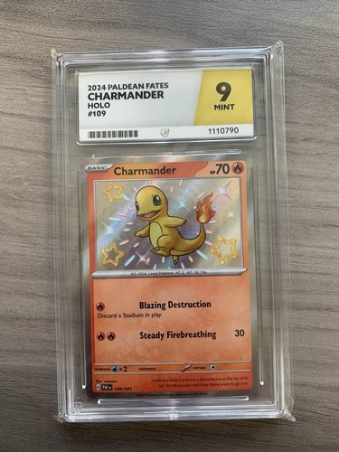 Charmander graded ACE 9 for sale on eBay