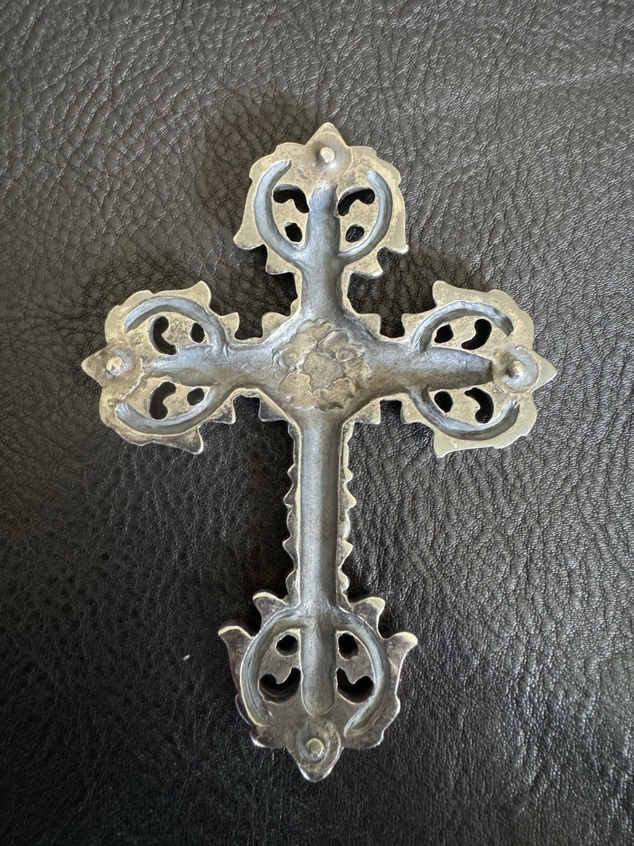 Authentic Chrome Hearts Xl-Large Filigree Cross 925 4.25x3.25 89.2