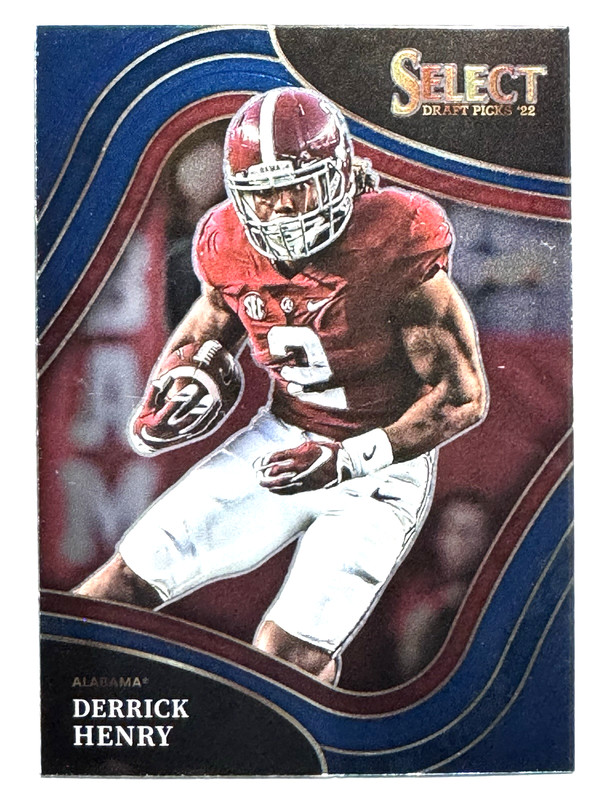 DERRICK HENRY Crimson Tide, Titans, Ravens 2022 Panini Select Draft Picks #127