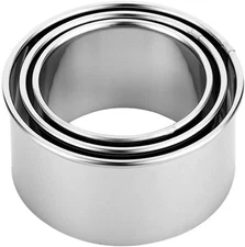 Cookie Cutters - Biscuit Cutters/Stainless Steel Dumpling Cutters/Cake Pastry Cu