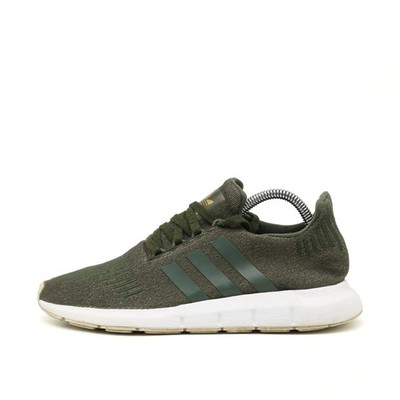 adidas Damen Swift Run Laufschuhe olivgrü Textil Low-Top Sneaker EU 38 2/3