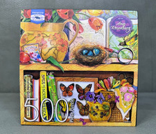 Cardinal "Spring Bookcase" 500 Piece Jigsaw Puzzle