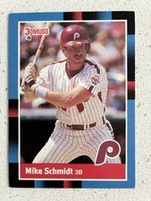 1988 Donruss #330 Mike Schmidt HOF Philadelphia Phillies
