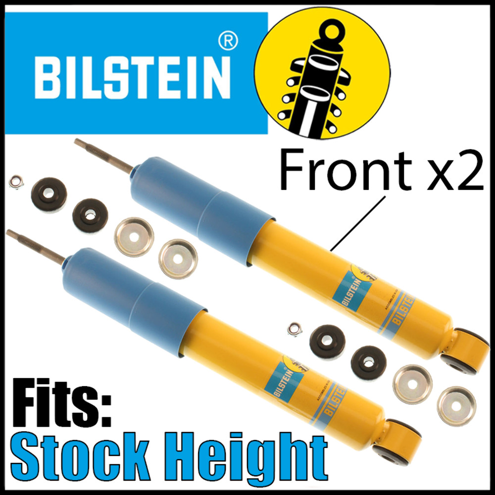 Bilstein B6 4600 Front Shock Absorbers PAIR 2000-13 Chevy Suburban Yukon XL 2500