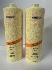 Amika Forget Frizz Anti-Frizz Shampoo Conditioner 33.8 fl.oz Duo
