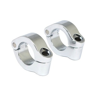 Set Von Klemmen Für Motorenschutz, Für Spotlights. Kurz. Universelle Verchromte.