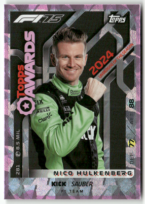 Topps F1 Turbo Attax 2025 Formel 1 No. 281 Nico Hulkenberg Topps