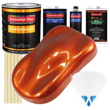 Inferno Orange Pearl Metallic Gallon Urethane Basecoat Clearcoat Auto Paint Kit Inferno Orange Pearl Metallic Gallon Urethane Basecoat Clearcoat Auto Paint Kit