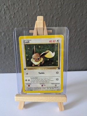 Evoli First Edition 55/82 Rocket 2000, Pokémon, Deutsch Rare