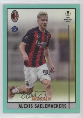 2020-21 Topps Aqua Refractor 41/199 Alexis Saelemaekers #15 Rookie RC 2k3