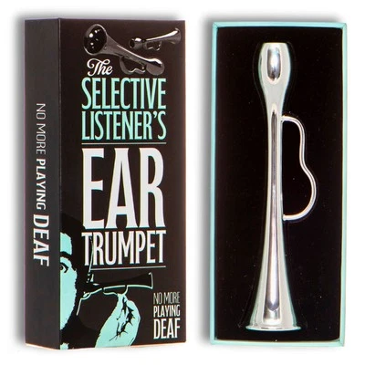 BOXER GIFTS LLC Selective Listeners Ear Trumpet - Funny Husband Gifts