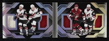 2016 UD Black Quad Relic Booklets Max Domi Shane Doan Oliver Ekman-Larsson 10ea
